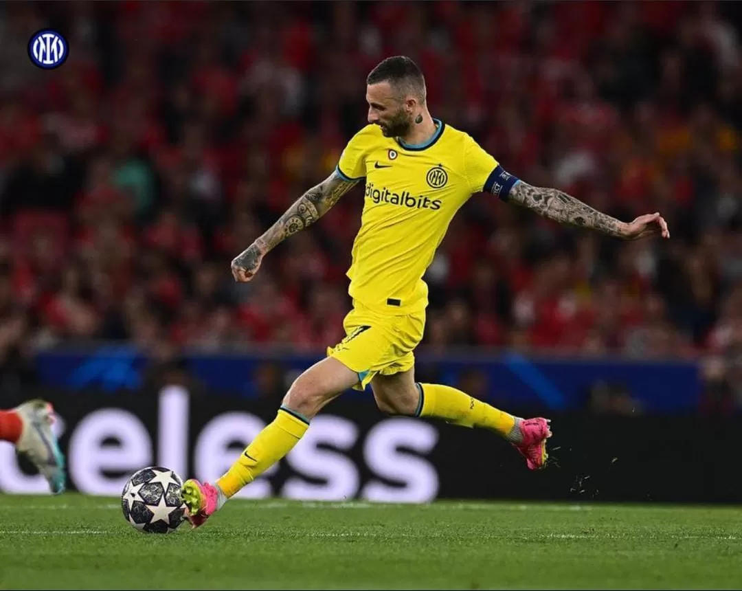 Marcelo Brozovic jadi rebutan Barcelona dan Newcastle (sumber: instagram official Marcelo Brozovic)