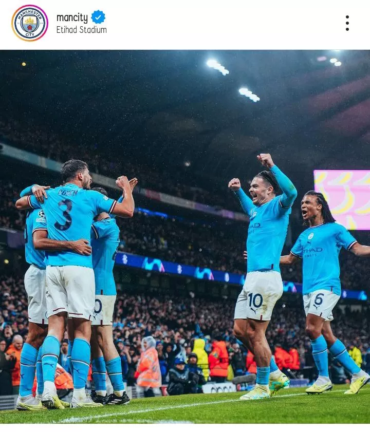 Pep Guardiola bawa timnya bungkam Bayern Munchen (sumber: instagram official Manchester City)