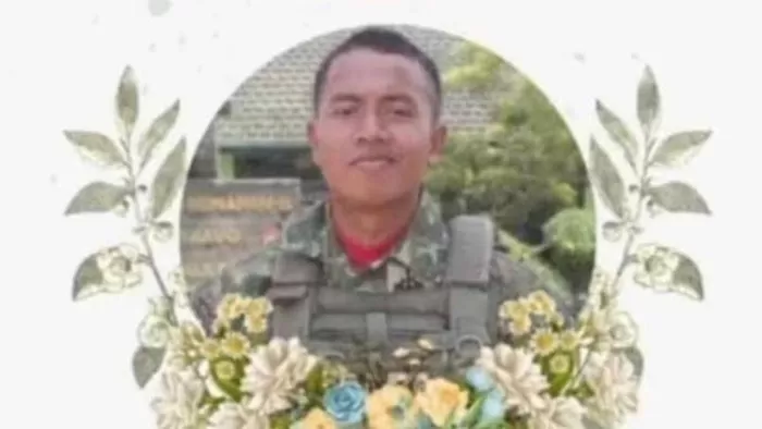 Prajurit TNI dalam tim pencari pilot Susi Air, Pratu Arifin gugur ditembak KKB (Dok Istimewa)