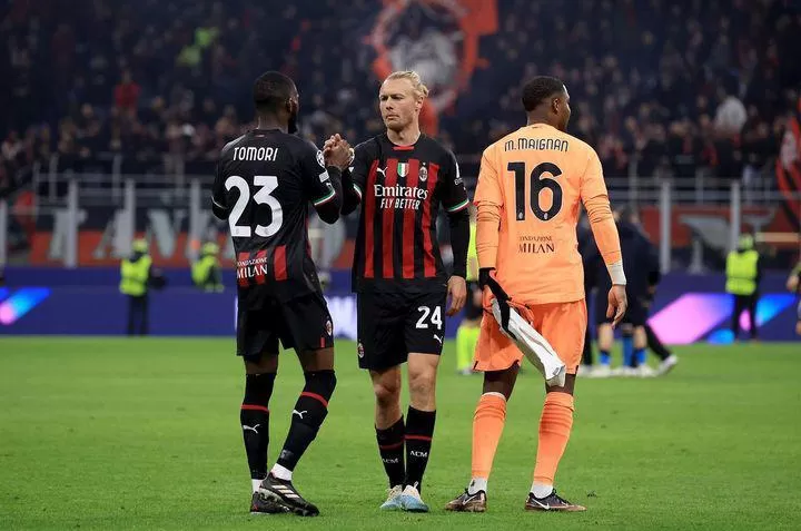 Simon Kjaer tampil solid saat AC Milan tahan imbang Napoli (sumber: instagram official Simon Kjaer)
