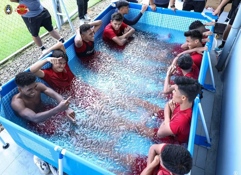 Timnas Indonesia U-22 tiba di Kamboja untuk bertarung di SEA Games 2023. (Foto: PSSI)