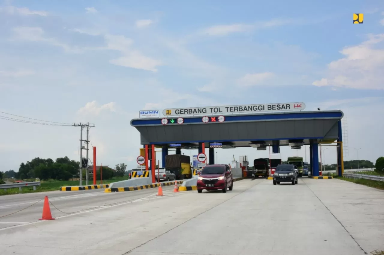 Tol Trans Sumatra diskon tarif 20 persen saat arus mudik lebaran 2023 (Dok PUPR)