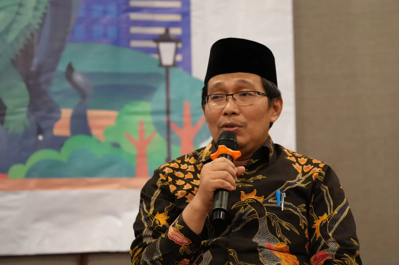 Direktur Pendidikan Diniyah dan Pondok Pesantren (PD Pontren) Kemenag Waryono Abdul Ghafur 