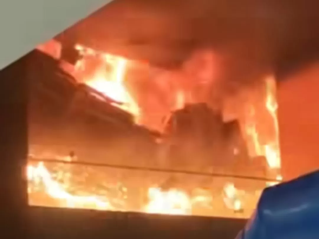 Kebakaran Asrama Polri terjadi di lantai 7, ini penyebabnya (Dok tangkapan layar)