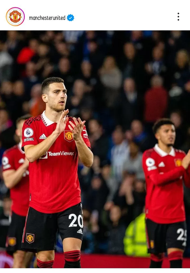 Erik ten Hag kecewa Manchester United dipermalukan Brighton (sumber: instagram official Manchester United)