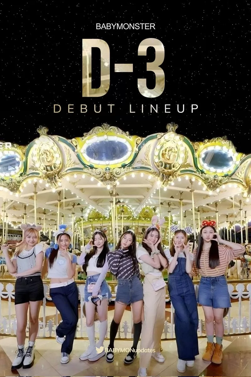 Girl group BABY MONSTER. (Twitter/@BABYMONupdates)