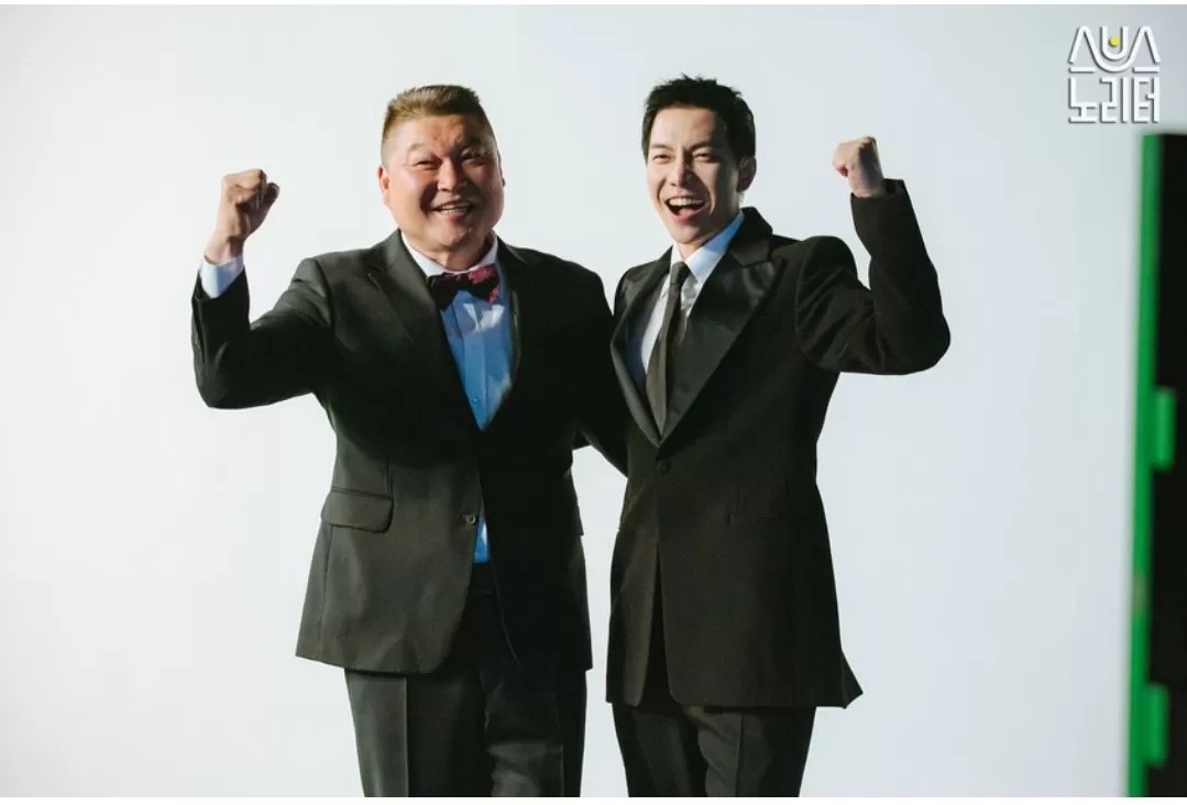 Variety show Strong Heart League dipandu Kang Ho Dong dan Lee Seung Gi. (dok Viu)