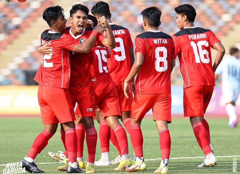 Hasil Indonesia Vs Myanmar dan klasemen sepak bola SEA Games 2023 Grup A. (Foto: PSSI)