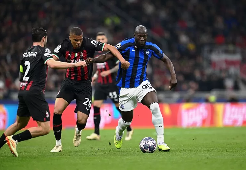 Inter permalukan Milan di Leg 1 semifinal Liga Champion 2022-2023, tapi Simone Inzaghi masih ngeri. (Foto: Inter)