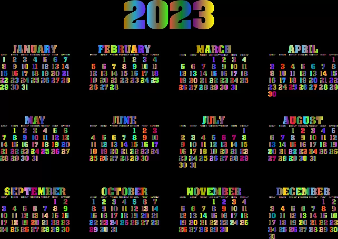 Jadwal libur sekolah semester genap 2023 (Ilustrasi kalender Pixabay)