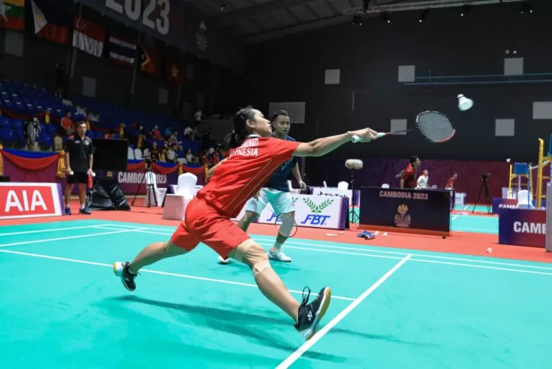 Rehan/Lisa soal target emas SEA Games 2023 Kamboja. (Foto: PBSI)
