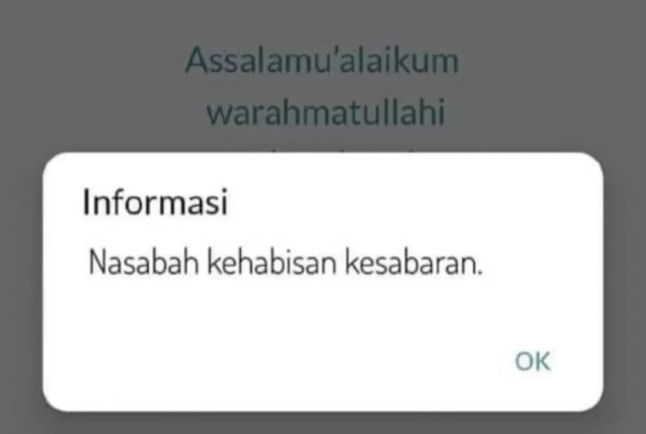 Bank BSI down dan mengalami gangguan pelayanan.