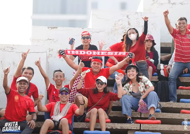 Tiket penonton dan hak siar televisi SEA Games 2023 Kamboja digratiskan sesuai syarat dan ketentuan berlaku. (Foto: PSSI)