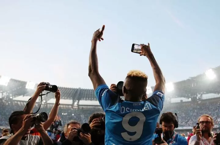 Victor Osimhen dibanderol lebih mahal oleh Napoli (sumber: instagram official Victor Osimhen)