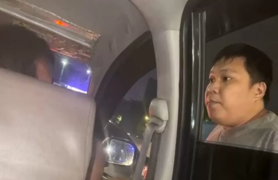 Pria koboi berpistol di Tol Tomang ditangkap di Serpong Tangsel (Dok tangkapan layar)