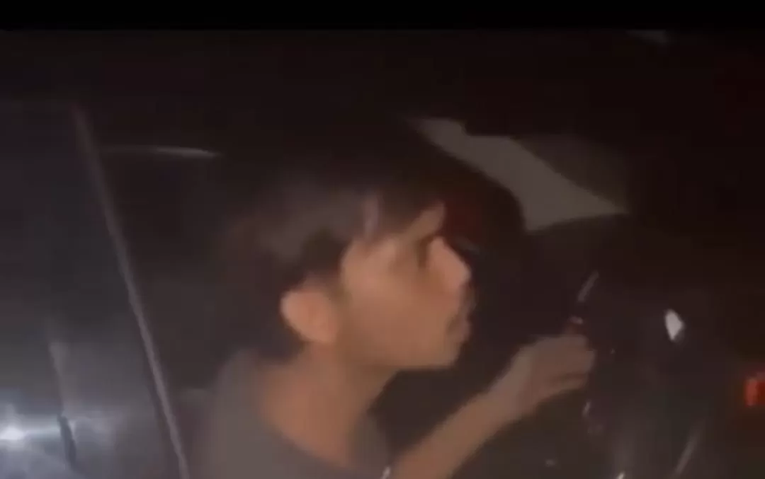 video viral pria ngaku polisi ribut dengan polisi patroli (Dok tangkapan layar)