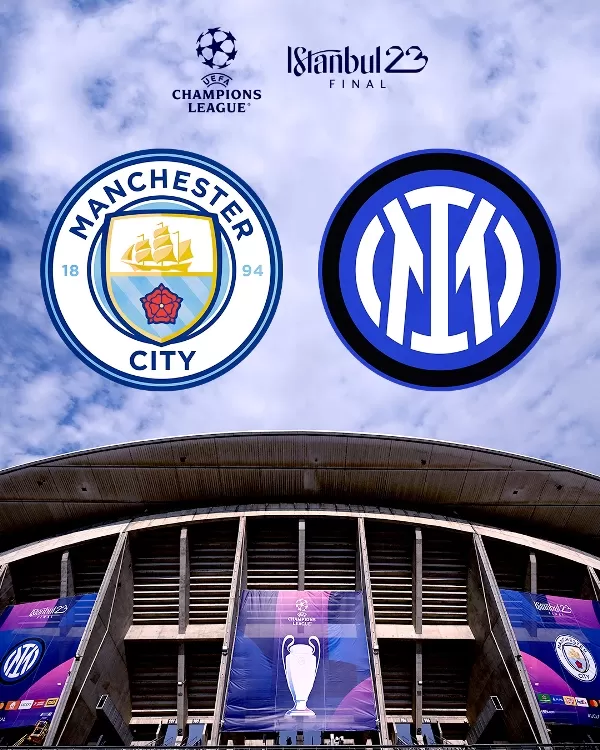 Final Liga Champions 2023 dalam angka menjadi pembahasan menarik jelang duel Manchester City Vs Inter Milan di Stadion Olimpiade Ataturk, Istanbul, Turki. (Foto: UEFA)