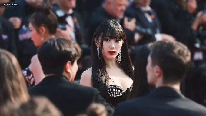 Riwayat Penyakit Giselle aespa. (Twitter @allday_aeriday) 