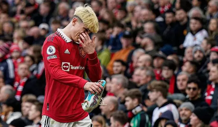 Alejandro Garnacho akan gunakan nomor punggung tujuh (sumber: instagram official Alejandro Garnacho)