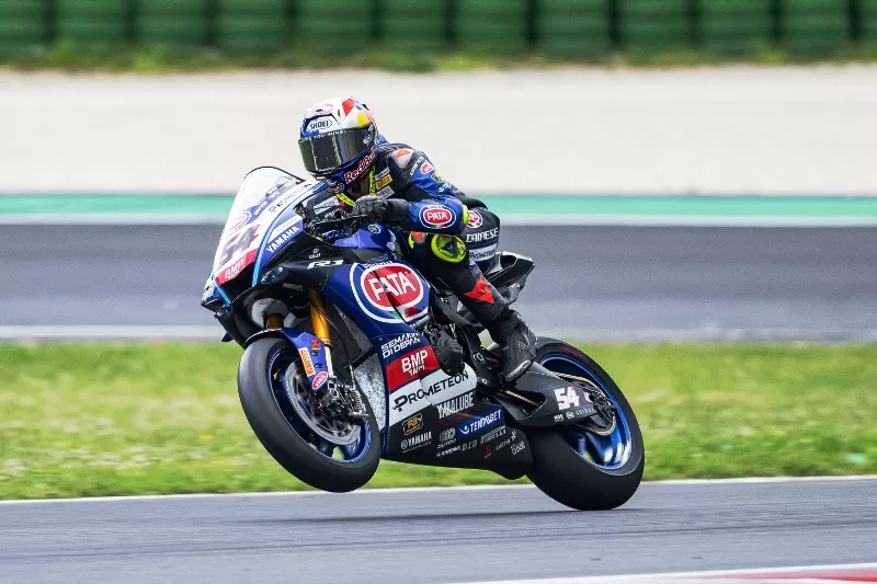 Hasil FP1 WSBK Misano 2023 memunculkan Toprak Razgatlioglu (Pata Yamaha) sebagai pembalap tercepat. (Foto: Pata Yamaha)