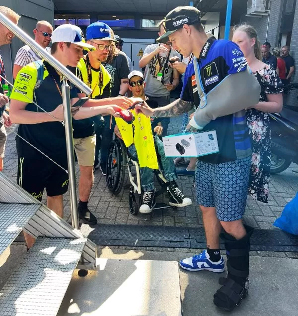 Kondisi Fabio Quartararo usai operasi patah jari kaki kiri. (Foto: Monster Energy Yamaha MotoGP)