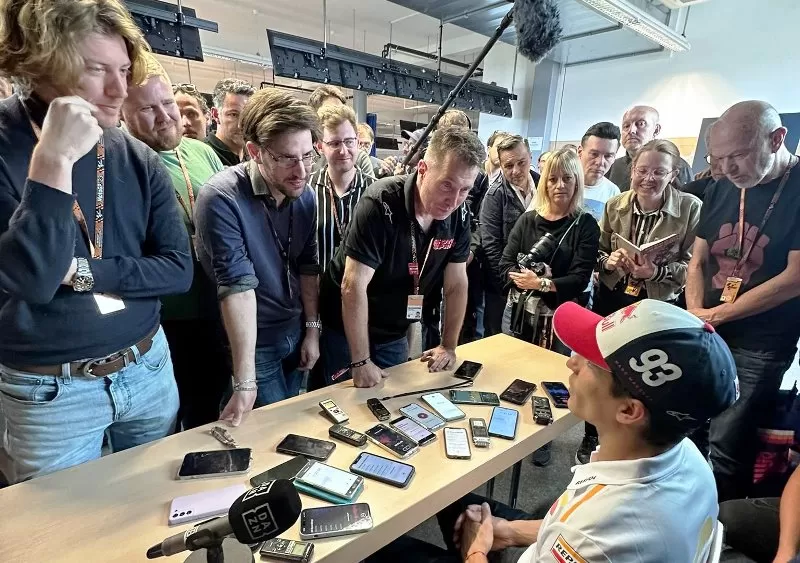 MotoGP Belanda 2023 jadi ajang kembalinya Marc Marquez usai cedera yang membuatnya absen di race MotoGP Jerman 2023. (Foto: Box Repsol)