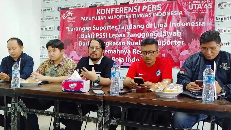 PSSI abai soal larangan suporter tim tandang Liga 1 dan penjualan tiket FIFA matchday Indonesia Vs Argentina? (Foto: PSTI)