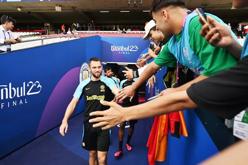 Rekor Inter Milan Vs klub Inggris di kompetisi antarklub Eropa menjadi perbincangan menarik jelang duel final Liga Champions 2023. (Foto: UEFA)