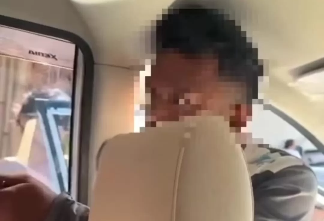 Viral pria palak turis asing dan larang naik transportasi online di Bali (Dok tangkapan layar)