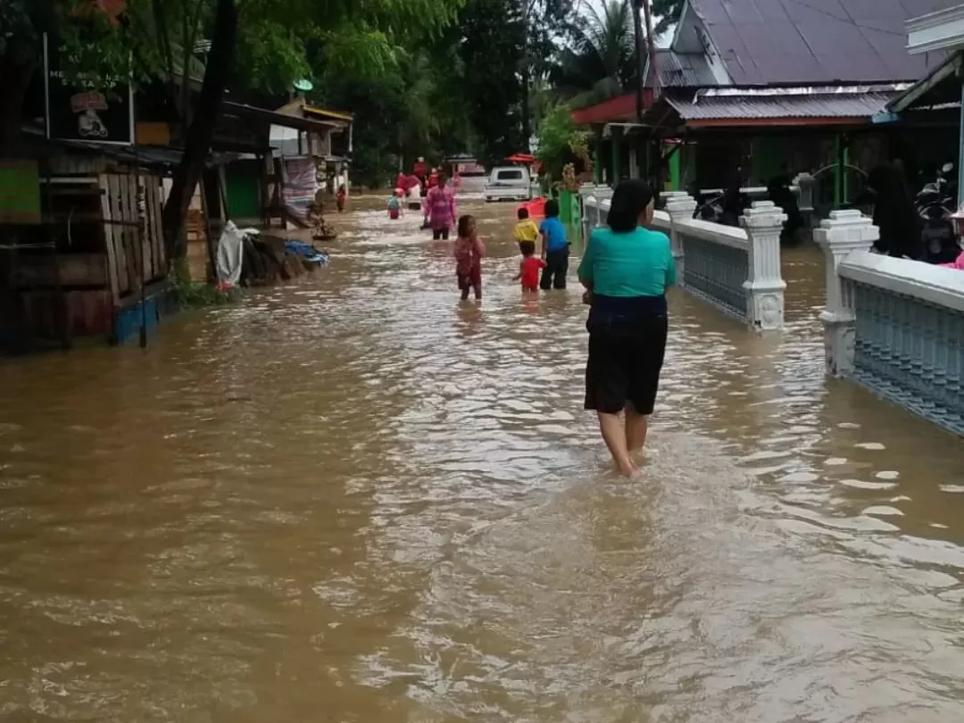 Banjir dan tanah longsor di Sumbar, sejumlah akses jalan terputus (Dok BPBD Sumbar)