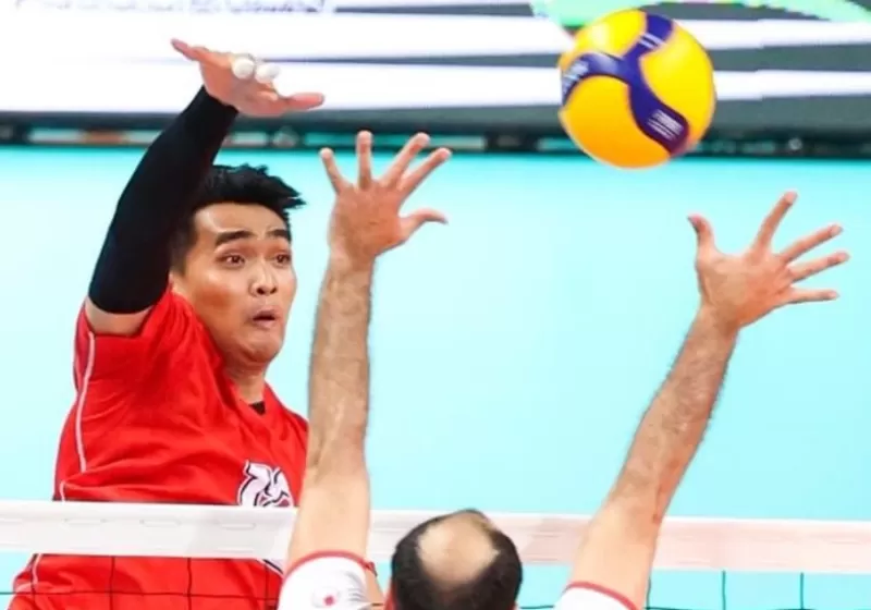 Hasil AVC Challenge Cup 2023 babak 12 besar Indonesia Vs Kazakhstan. (Foto: Asianvolleyball)