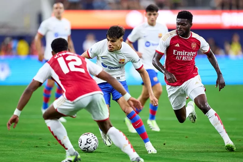 Hasil Arsenal Vs Barcelona dalam uji coba pramusim di Stadion SoFi, Los Angele, California, Amerika Serikat. (Foto: FC Barcelona)