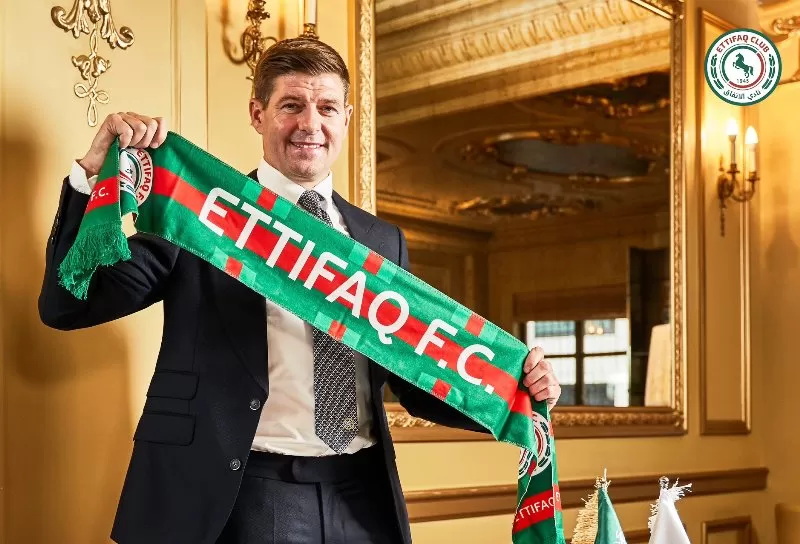 Steven Gerrard jadi pelatih Al Ettifaq di Liga Pro Saudi. (Foto: Al Ettifaq FC)