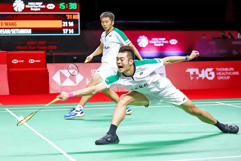 Lee Yang/Wang Chi-Lin sudah harus berjibaku di hari pertama Canada Open 2023. (Foto: TaipeiTimes)