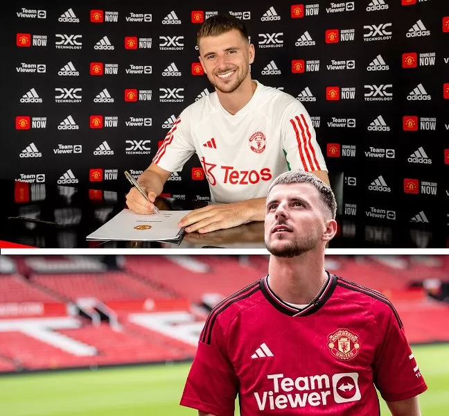 Mason Mount pakai nomor keramat Manchester United. (Foto: Manchester United FC)