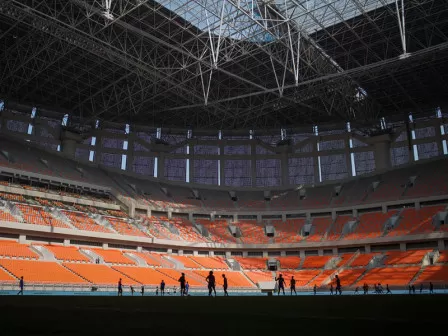 Menteri PUPR sebut rumput di JIS tak sesuai standar FIFA (Dok Beritajakarta.id)