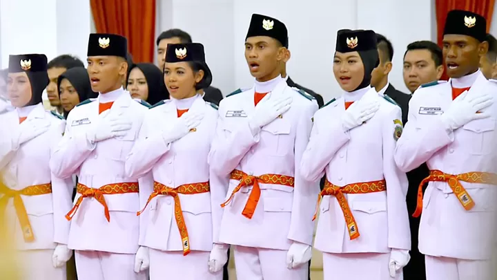 Nama Calon Paskibraka asal Konawe diganti, orang tua kecewa (Dok Paskibraka Istana Negara Setneg)