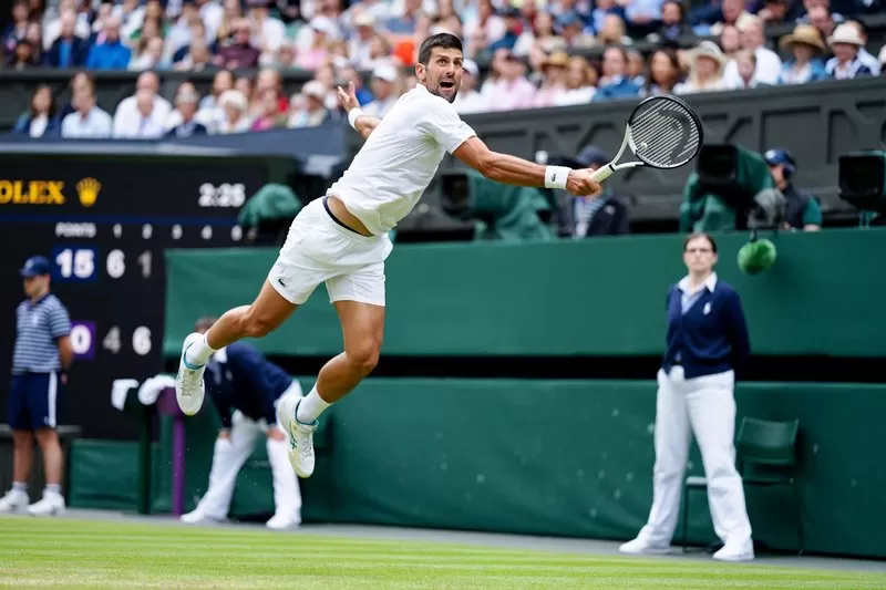 Hasil Wimbledon 2023 hari 9 tunggal putra menyajikan banjir rekor. (Foto: Wimbledon)