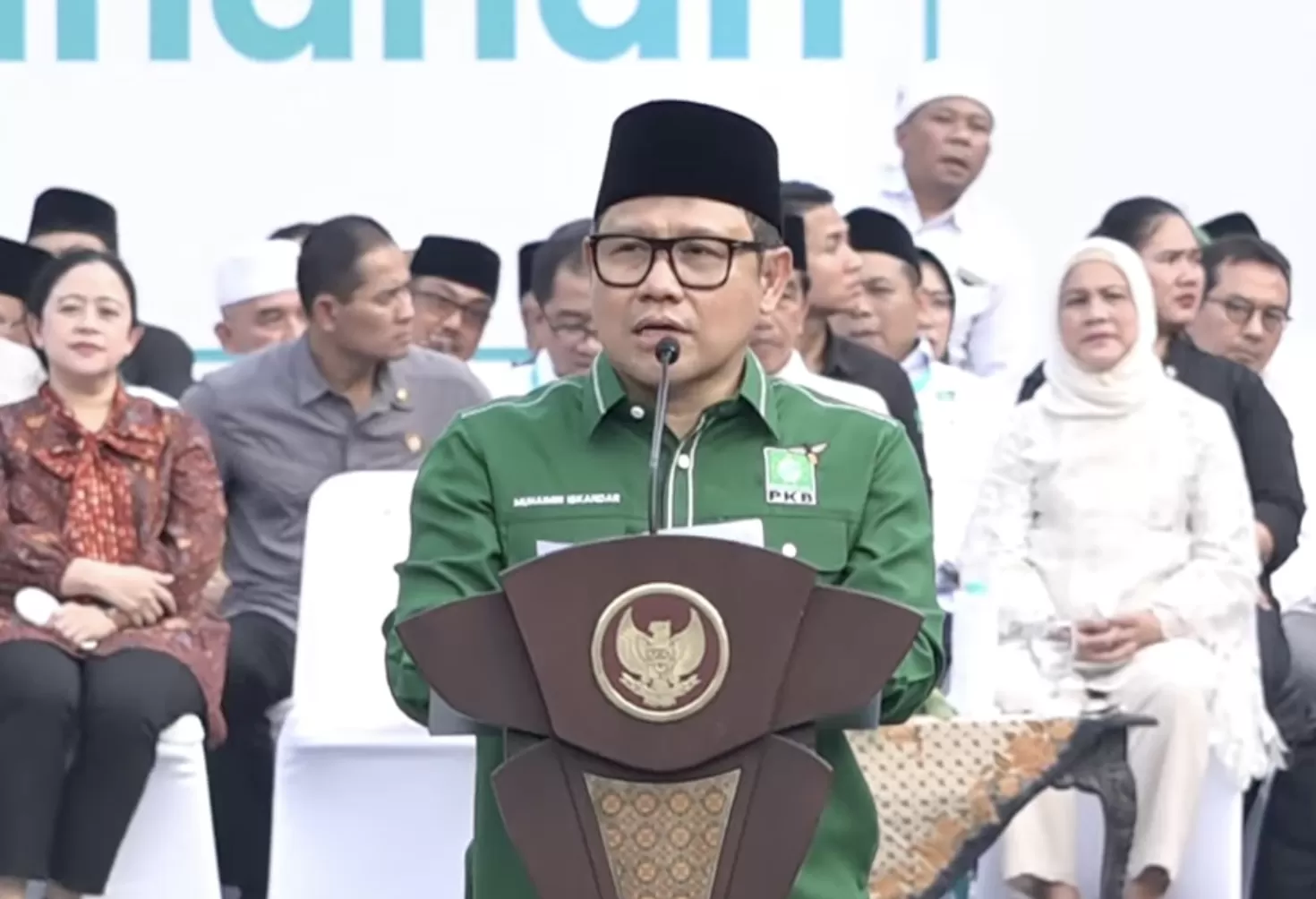 Ketua Umum Partai Kebangkitan Bangsa (PKB) Muhaimin Iskandar