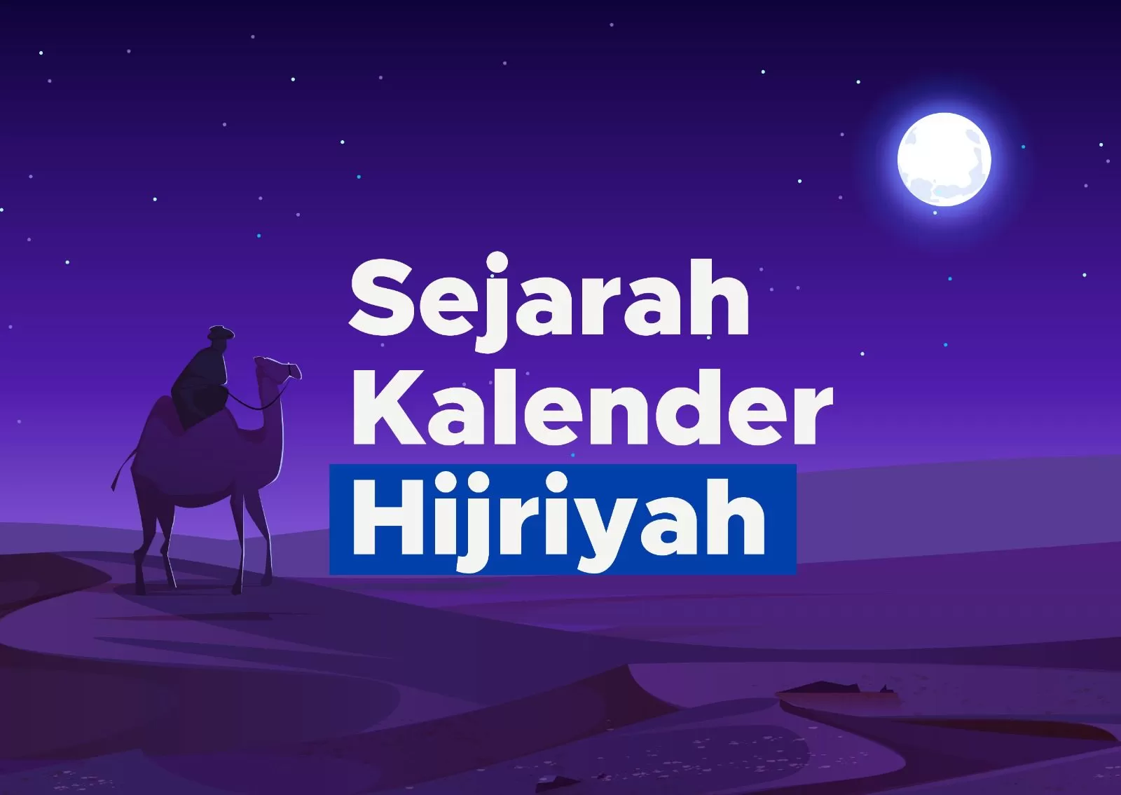 Sejarah kalender Hijriyah dalam penanggalan Islam. Foto: PP Muhammadiyah