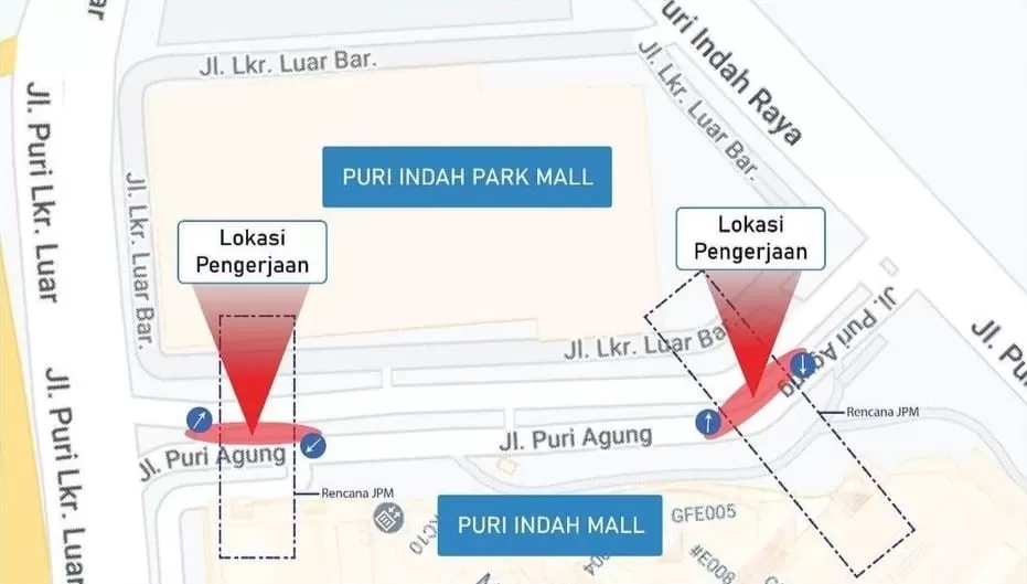 Rekayasa lalu lintas perbaikan jembatan Marunda-Cilincing Hingga September, Ini Rutenya (Dok Instagram Dishub DKI)