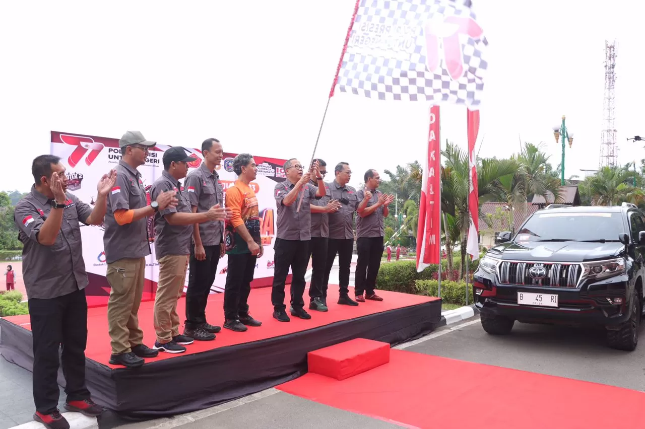 Acara Bhayangkara Overland Temu Kangen di Polda Kaltim (Dok Polda Kaltim)