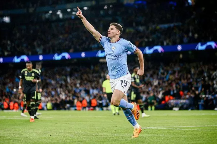 Julian Alvarez tak tertarik tinggalkan Manchester City (sumber: instagram official Julian Alvarez)