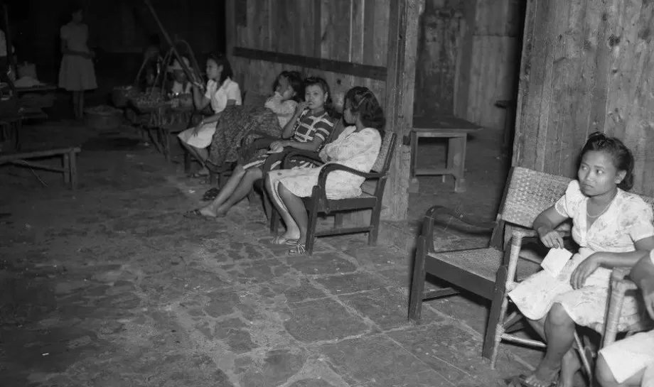 Rumah Bordil di Jakarta tahun 1945. Foto: Nationaal Archief