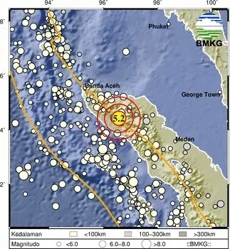 BMKG sebut gempa di Nagan Raya Aceh tak berpotensi Tsunami