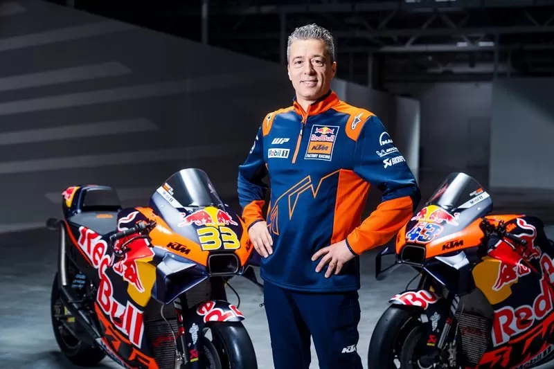 Bos KTM Francesco Guidotti mengatakan perlu waktu untuk mengejar tim seperti Ducati mengingat pengalaman MotoGP mereka yang lebih baik. (Foto: Red Bull KTM Factory Racing)