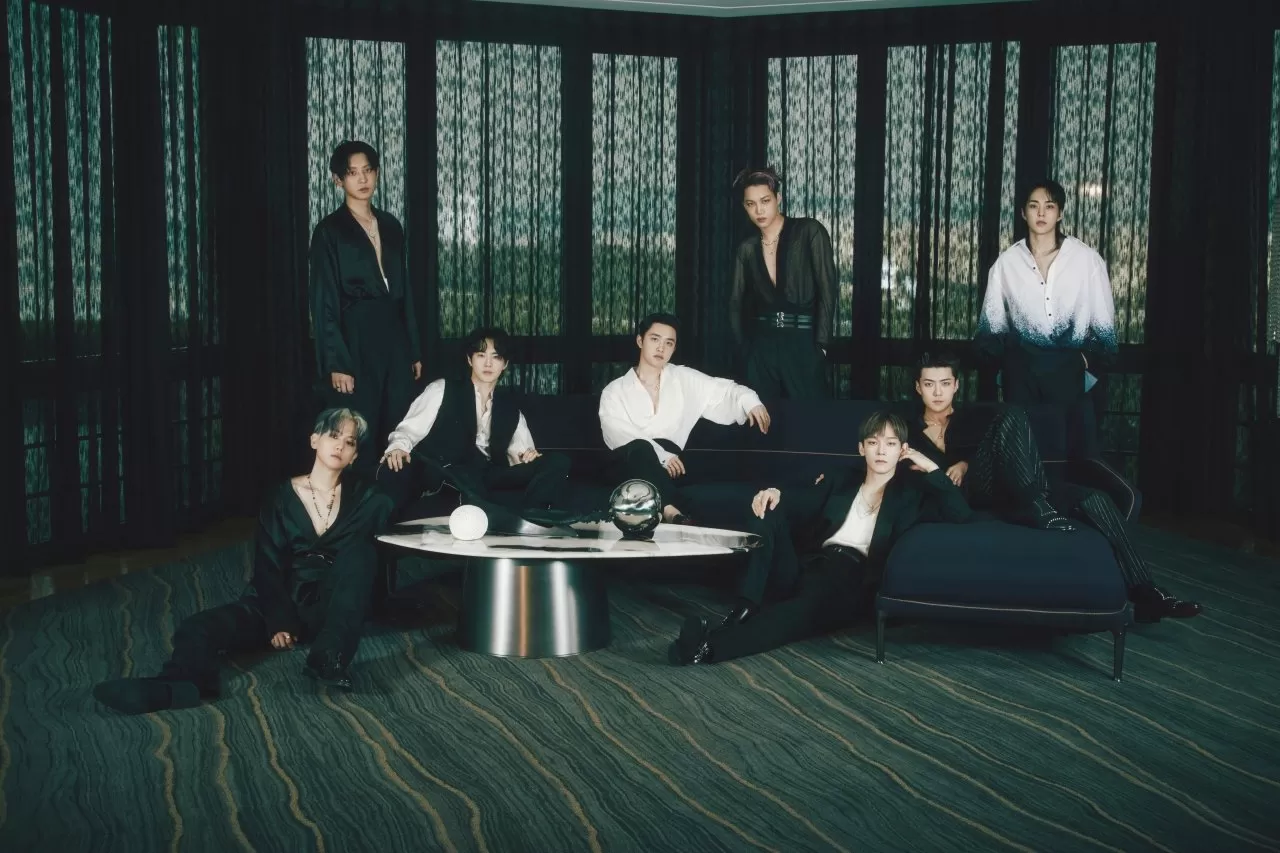 EXO Dapat Julukan Sang Kaisar Melon, Ternyata Ini Penyebabnya (Foto: Twitter @exochartstats)