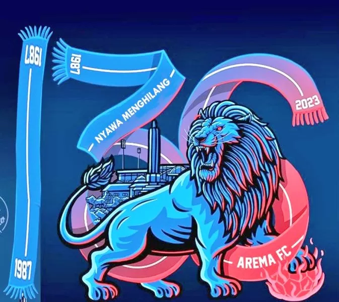 HUT ke-36 Arema tidak ada pesta, malah didoakan degradasi dan sindiran Tragedi Kanjuruhan. (Foto: Twitter)
