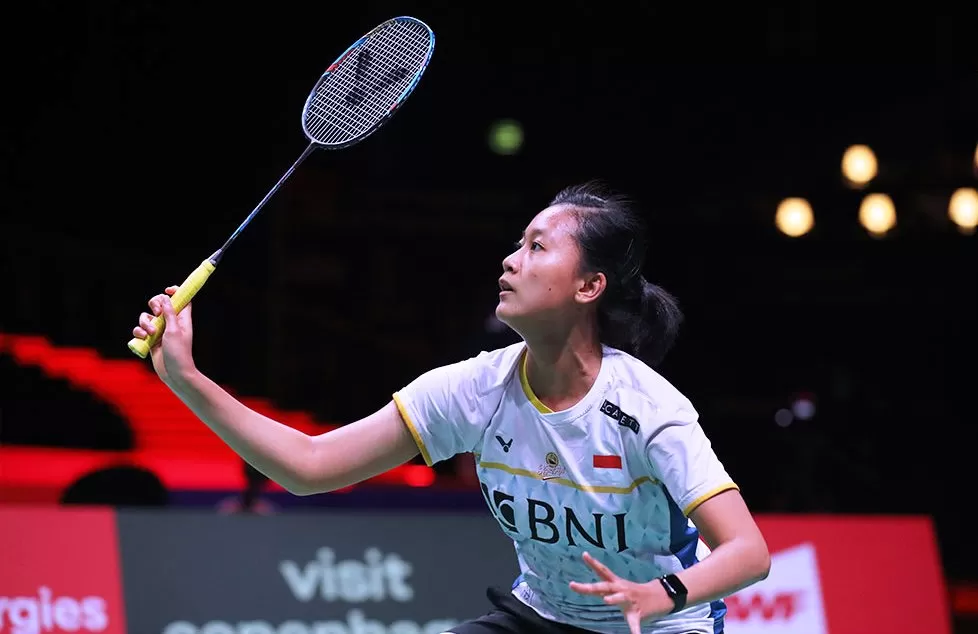 Hasil BWF World Championships 2023 hari 2 salah satunya menyajikan perjuangan tunggal putri Indonesia, Putri Kusuma Wardani. (Foto: PBSI)