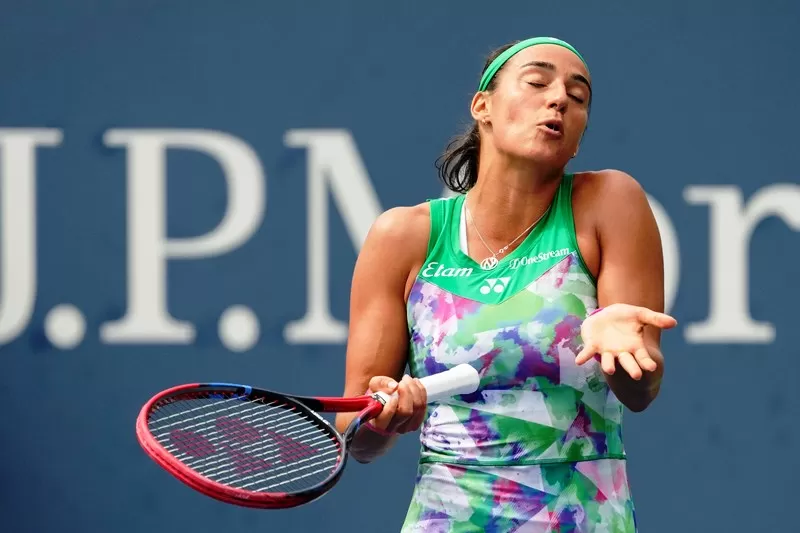 Hasil US Open 2023 hari 2 tunggal putri salah satunya menampilkan kekalahan mengejutkan unggulan 7 Caroline Garcia. (Foto: Tennis)